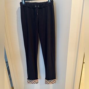 Burberry, Navy Joggers, like new!